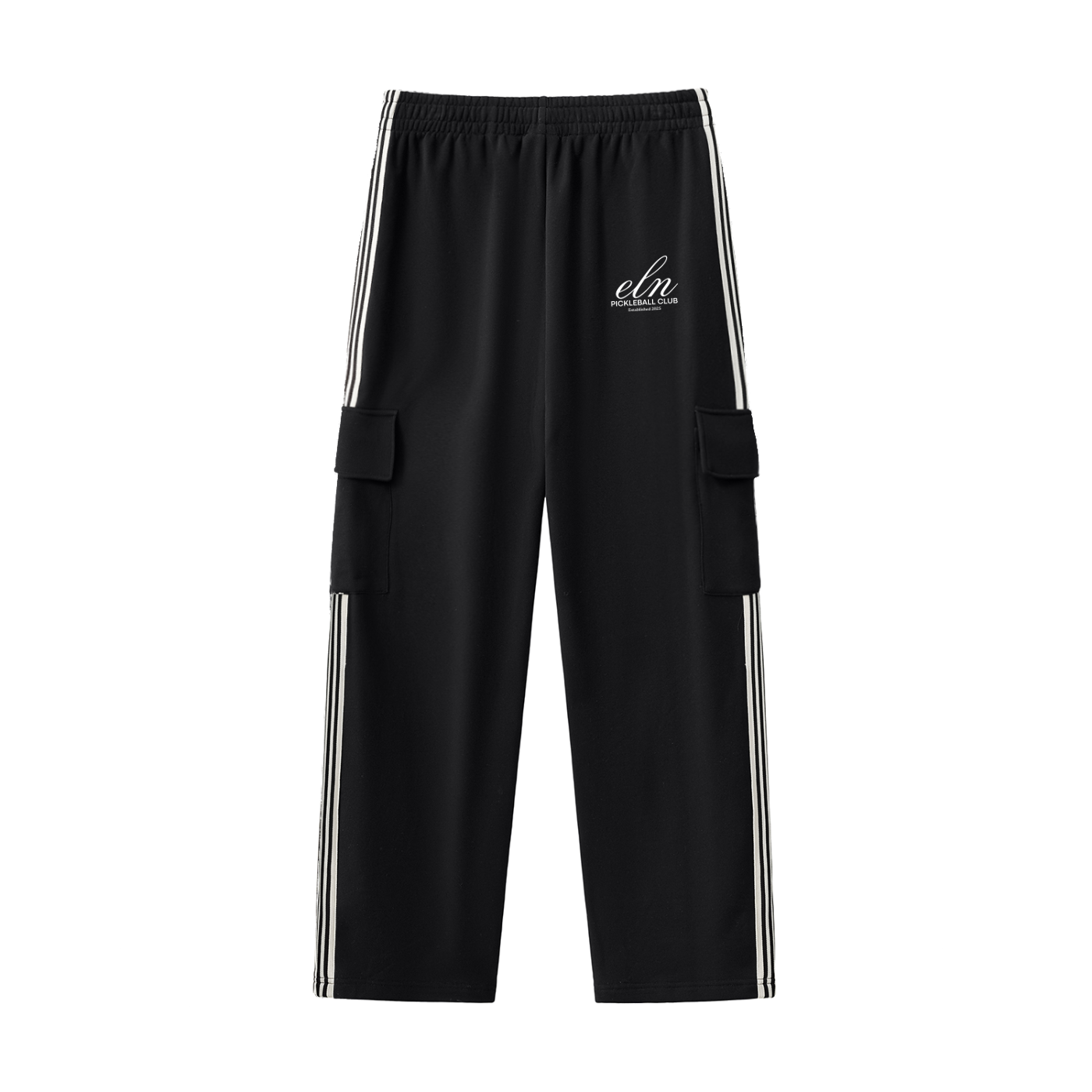 Side Stripe Straight-Leg Pants