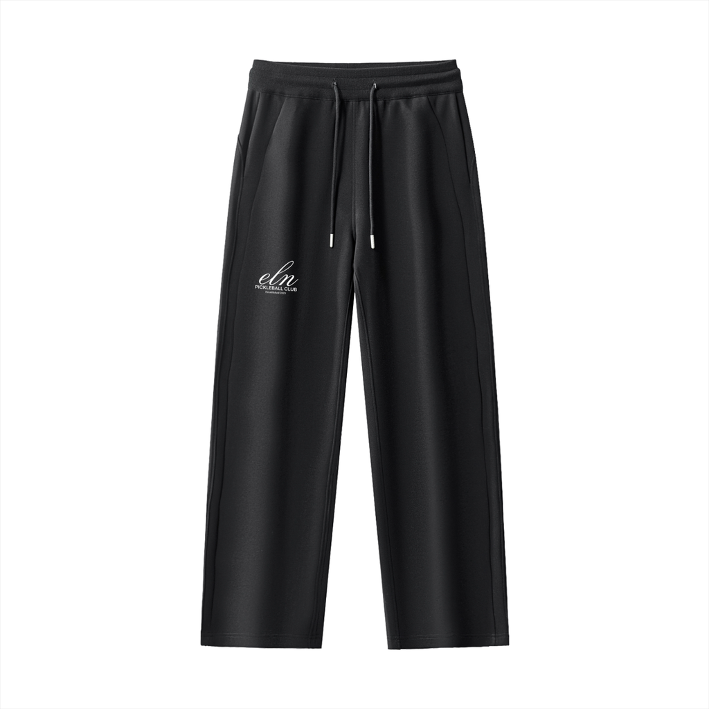 Essential Drawstring Straight-Leg Sweatpants