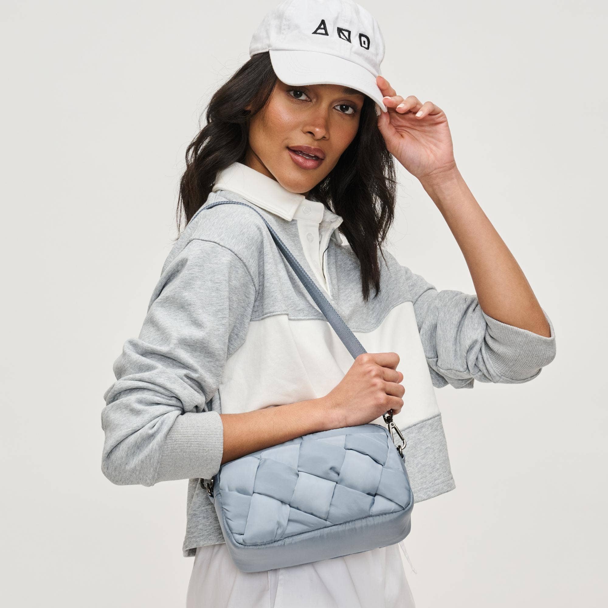 Inspiration - Braided Woven Nylon Crossbody