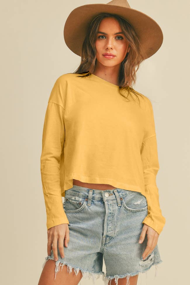 Blank Long Sleeve T-Shirt