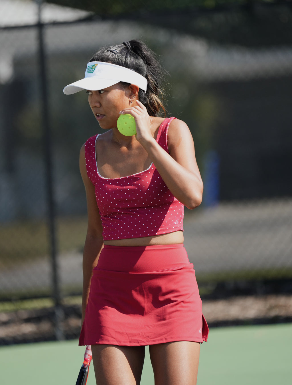 Polka Dot Elevate Crop