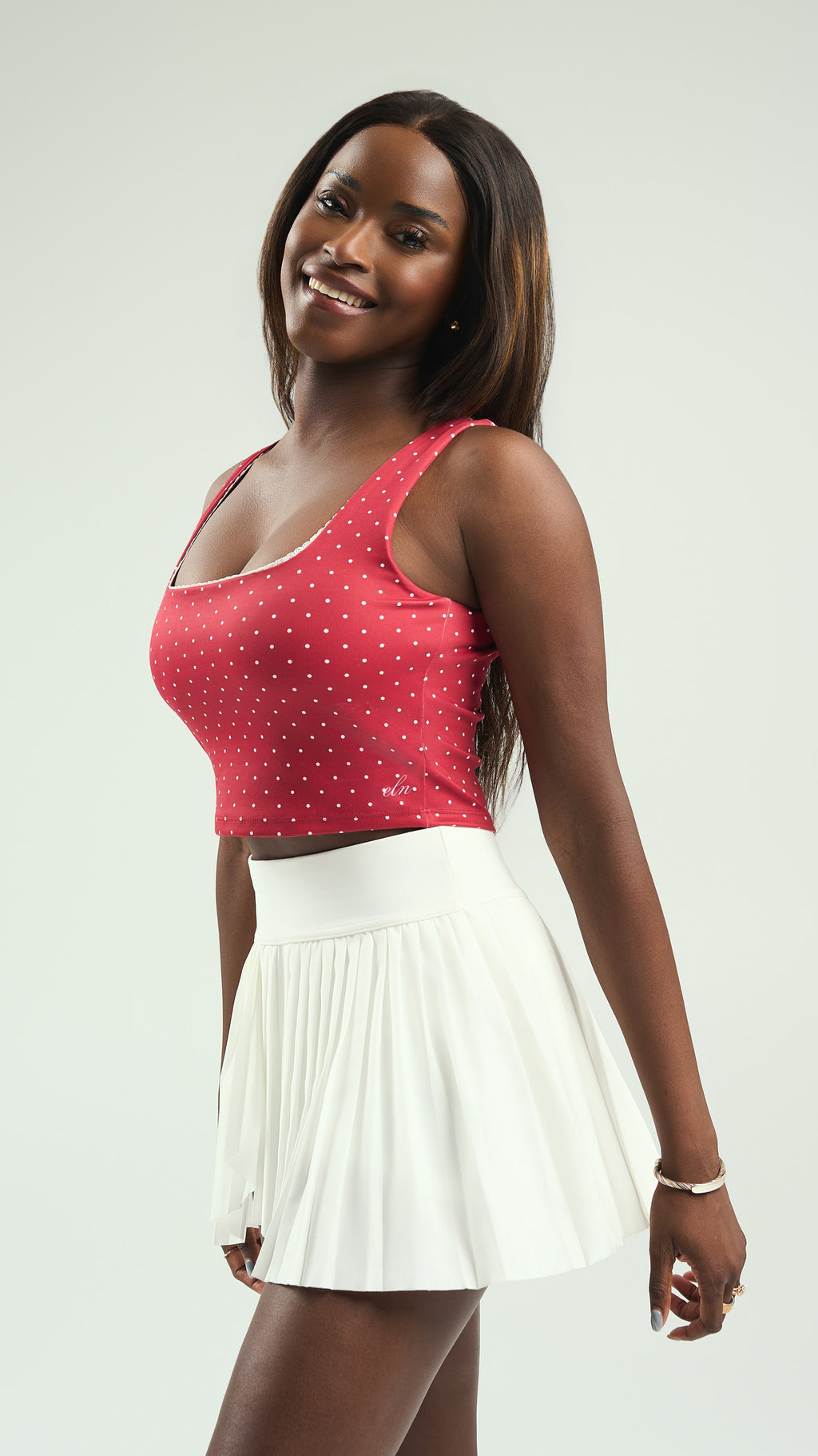 Polka Dot Elevate Crop