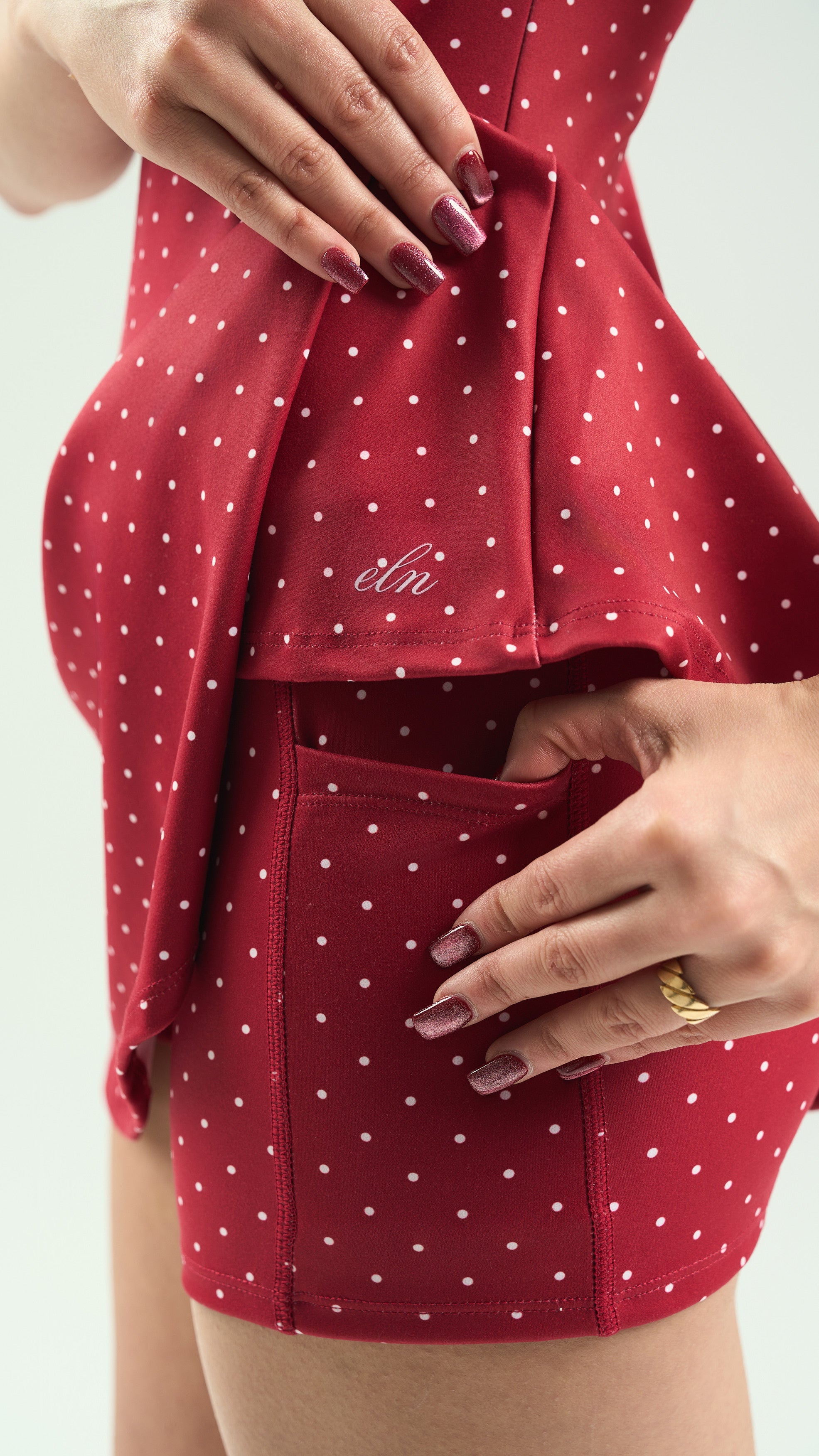 The Polka Dot Drop-Waist Dress