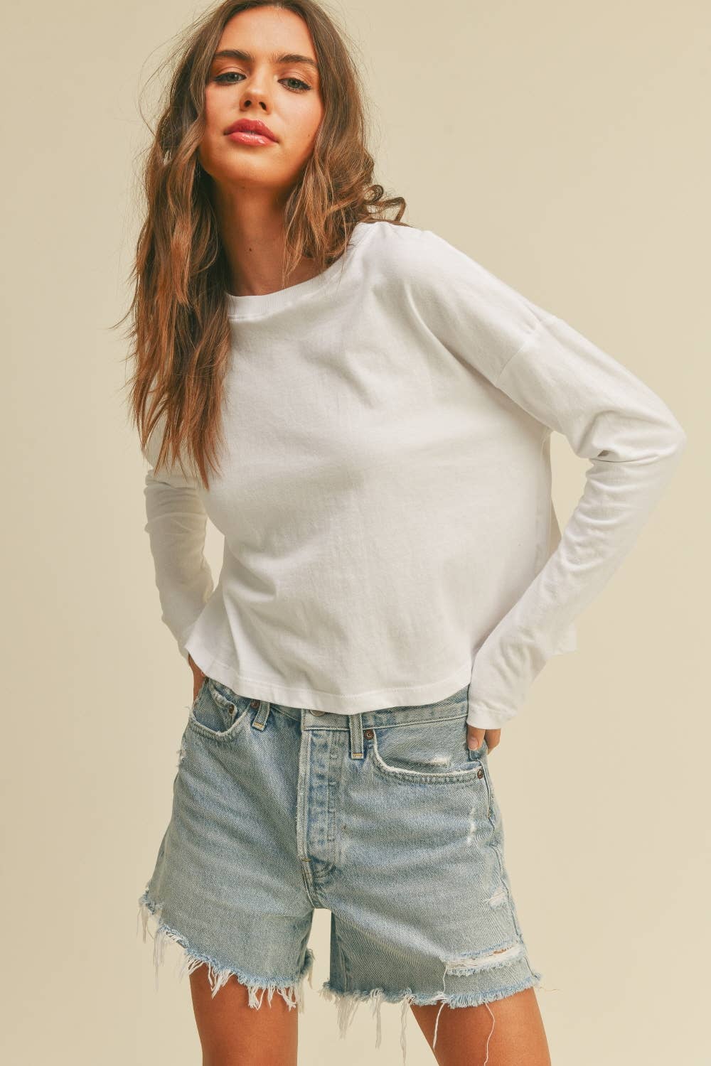 Blank Long Sleeve T-Shirt