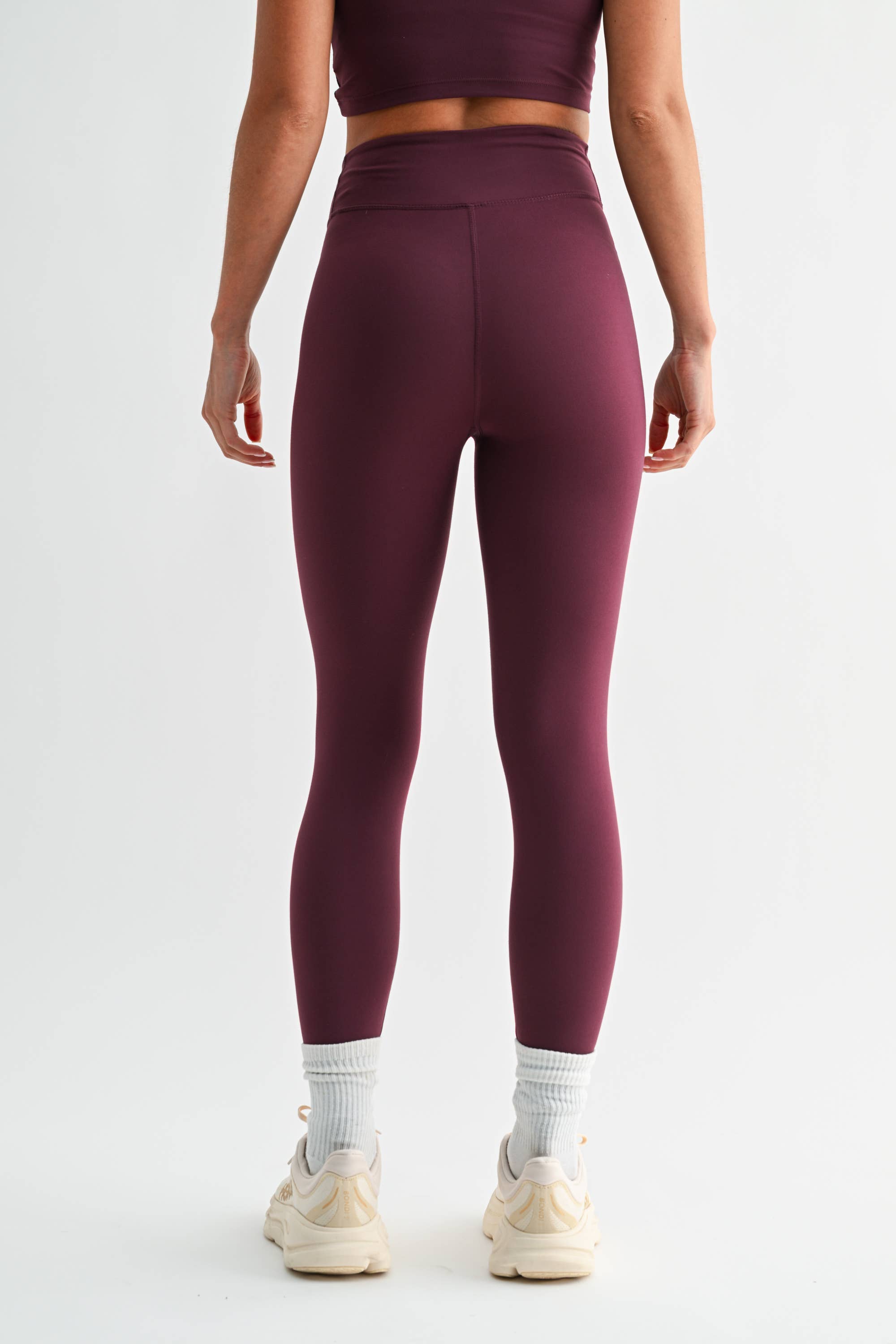 Venice Crossover Waist Leggings